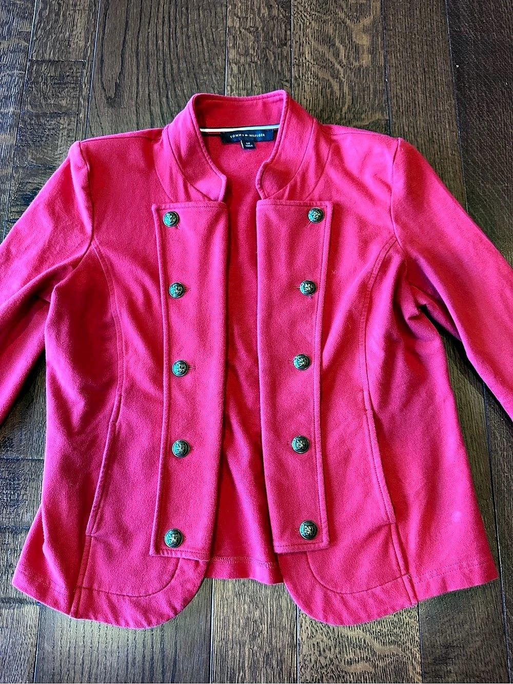 Tommy Hilfiger Military Band Knit Jacket
